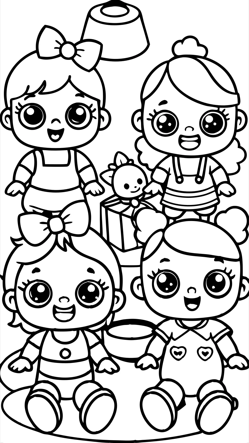 coloriages bratz babyz